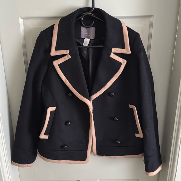 J. Crew women’s wool peacoat, size 8 - Picture 1 of 3